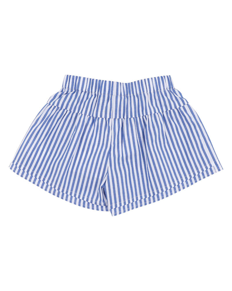 Fox & Finch Summer Vacay Stripe Flared Shorts
