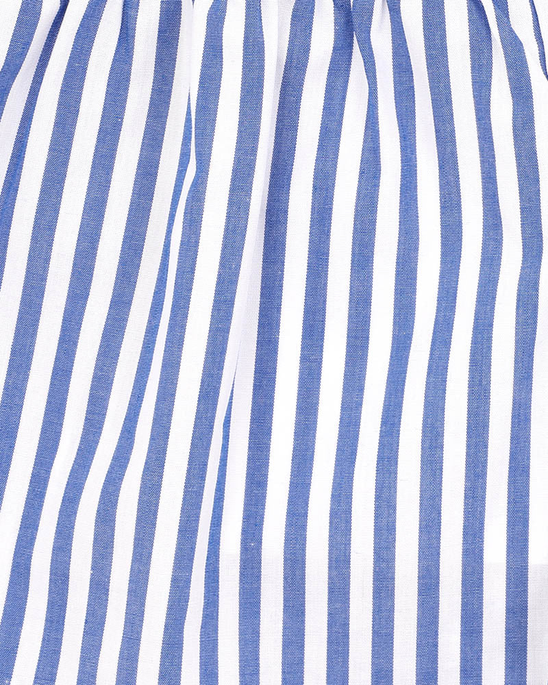 Fox & Finch Summer Vacay Stripe Flared Shorts