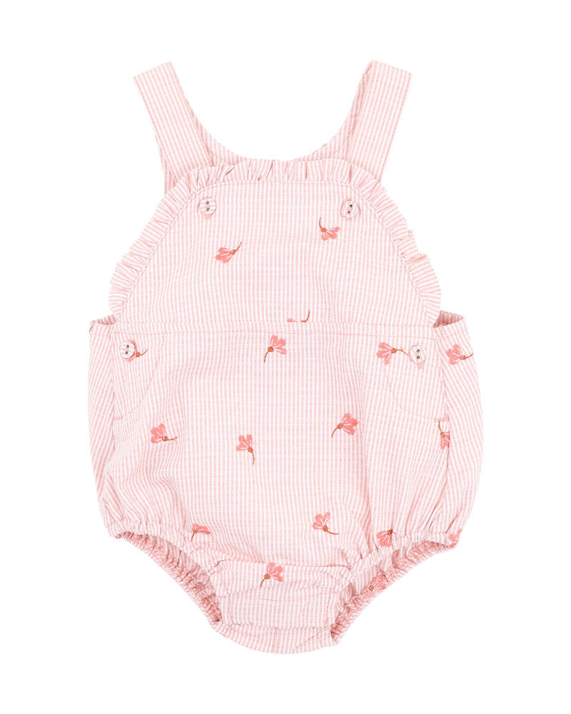 Fox & Finch Songbird Embroidered Overall