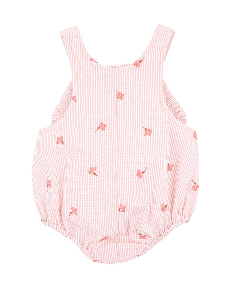 Fox & Finch Songbird Embroidered Overall