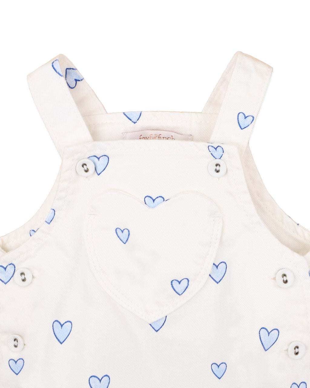 Fox & Finch Piccolina Hearts Bodysuit
