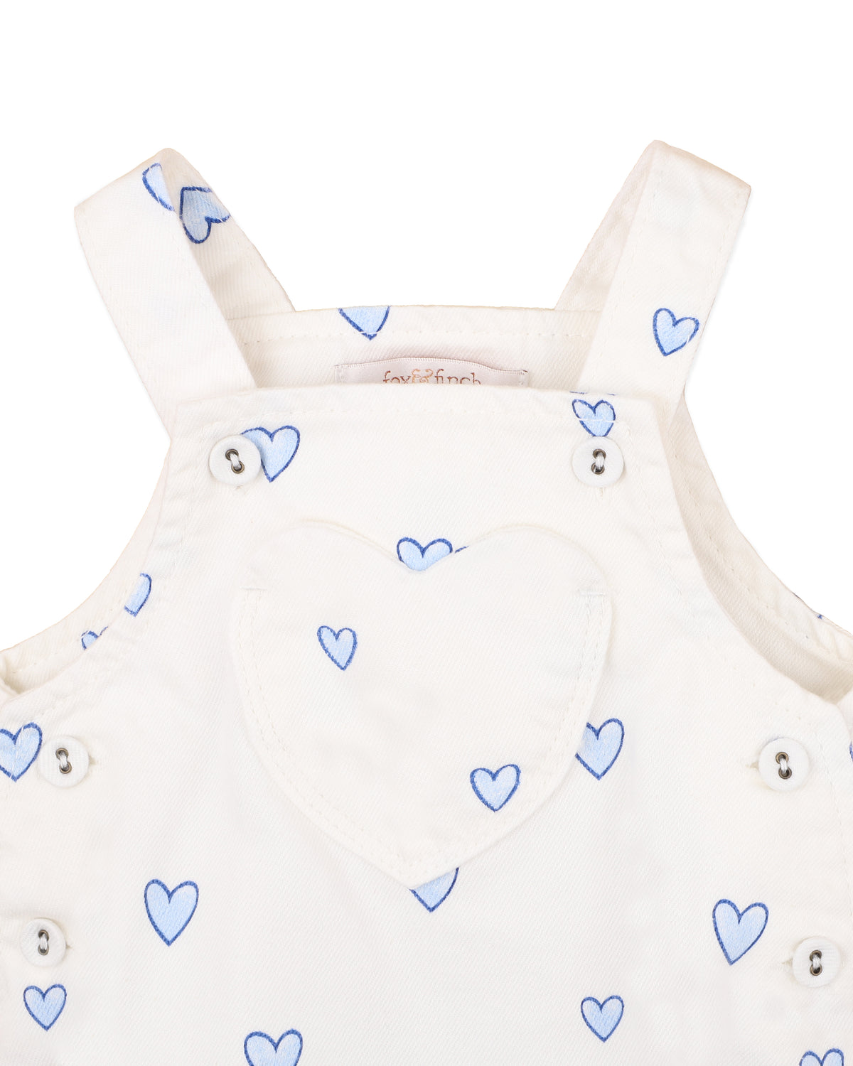 Fox & Finch Piccolina Hearts Bodysuit