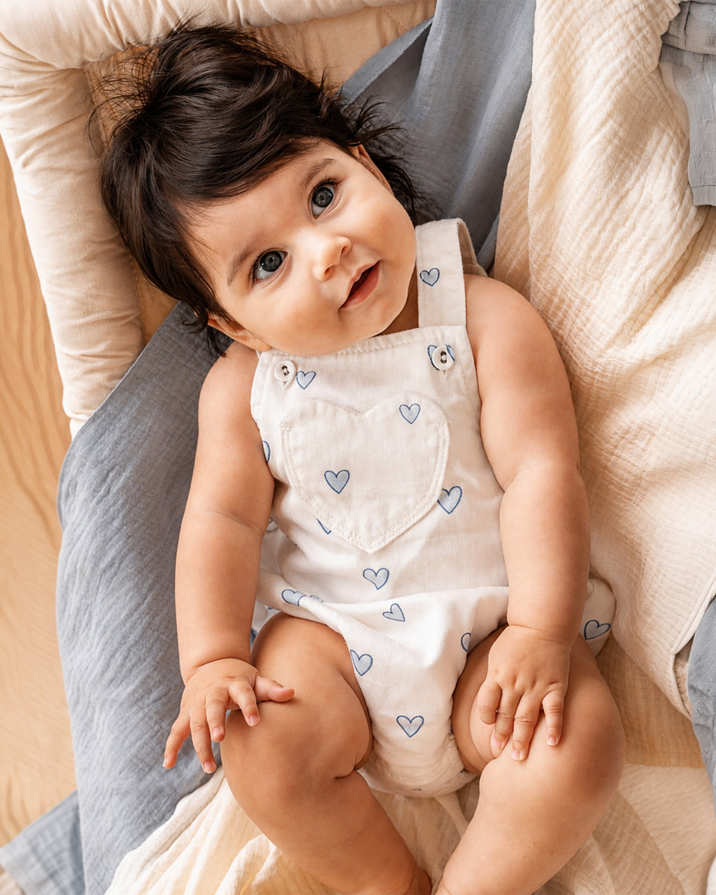 Fox & Finch Piccolina Hearts Bodysuit