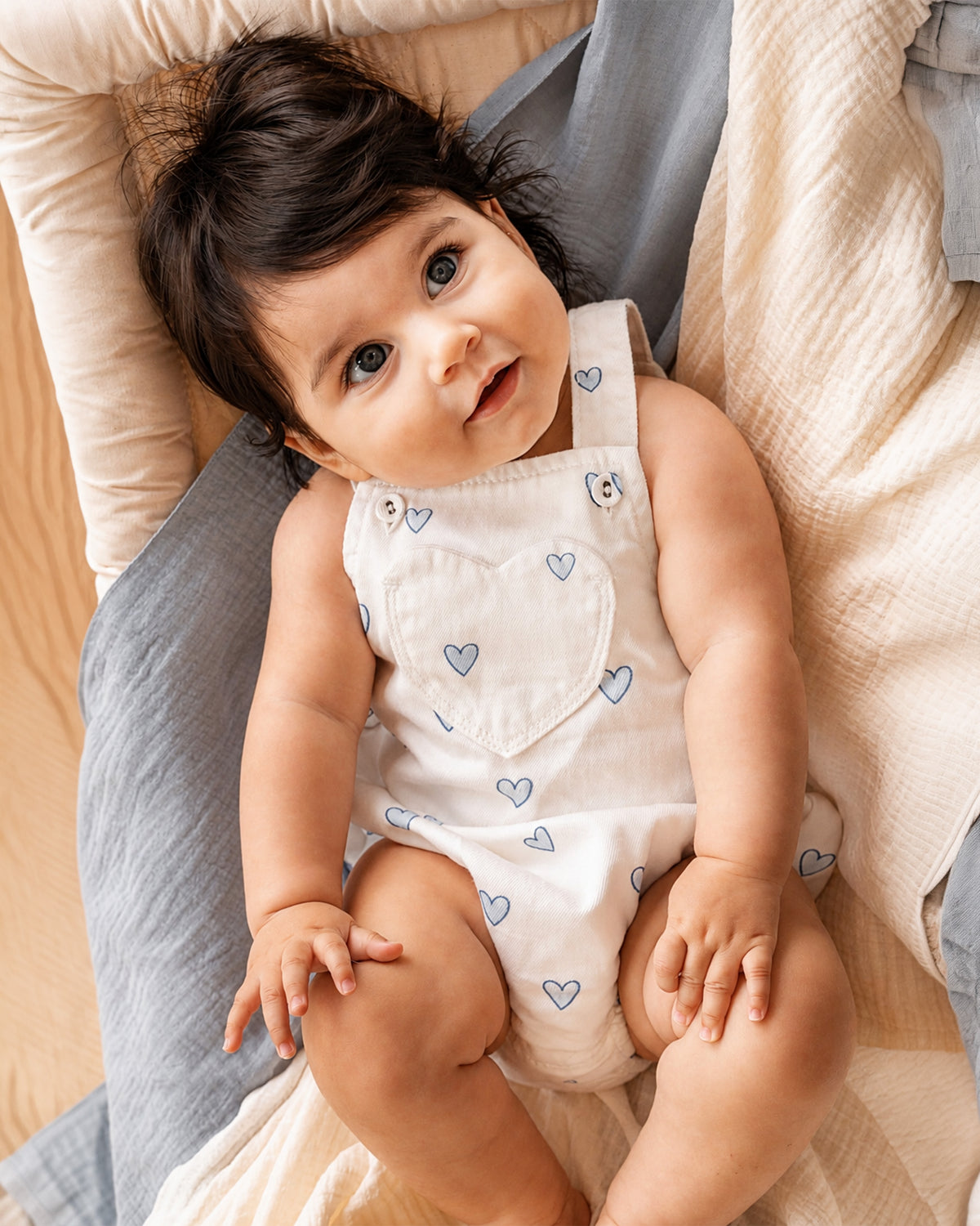 Fox & Finch Piccolina Hearts Bodysuit