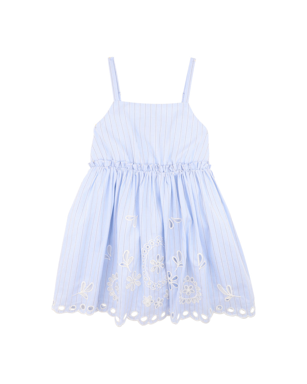 Fox & Finch Piccolina Cutwork Stripe Dress