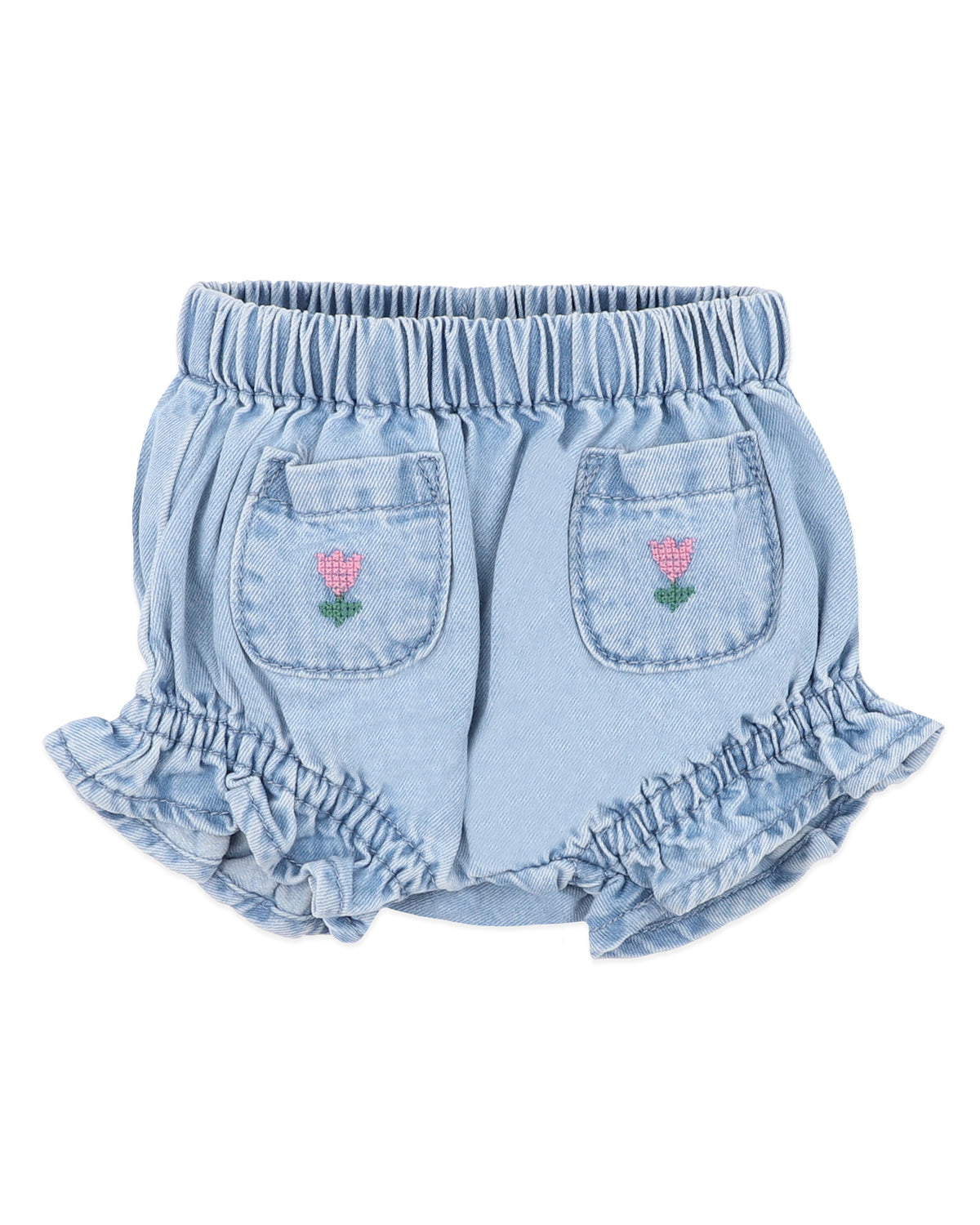 Fox & Finch Sundae Denim Embroidered Bloomers