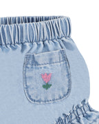 Fox & Finch Sundae Denim Embroidered Bloomers