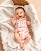 Fox & Finch Sundae Organic Frill Romper