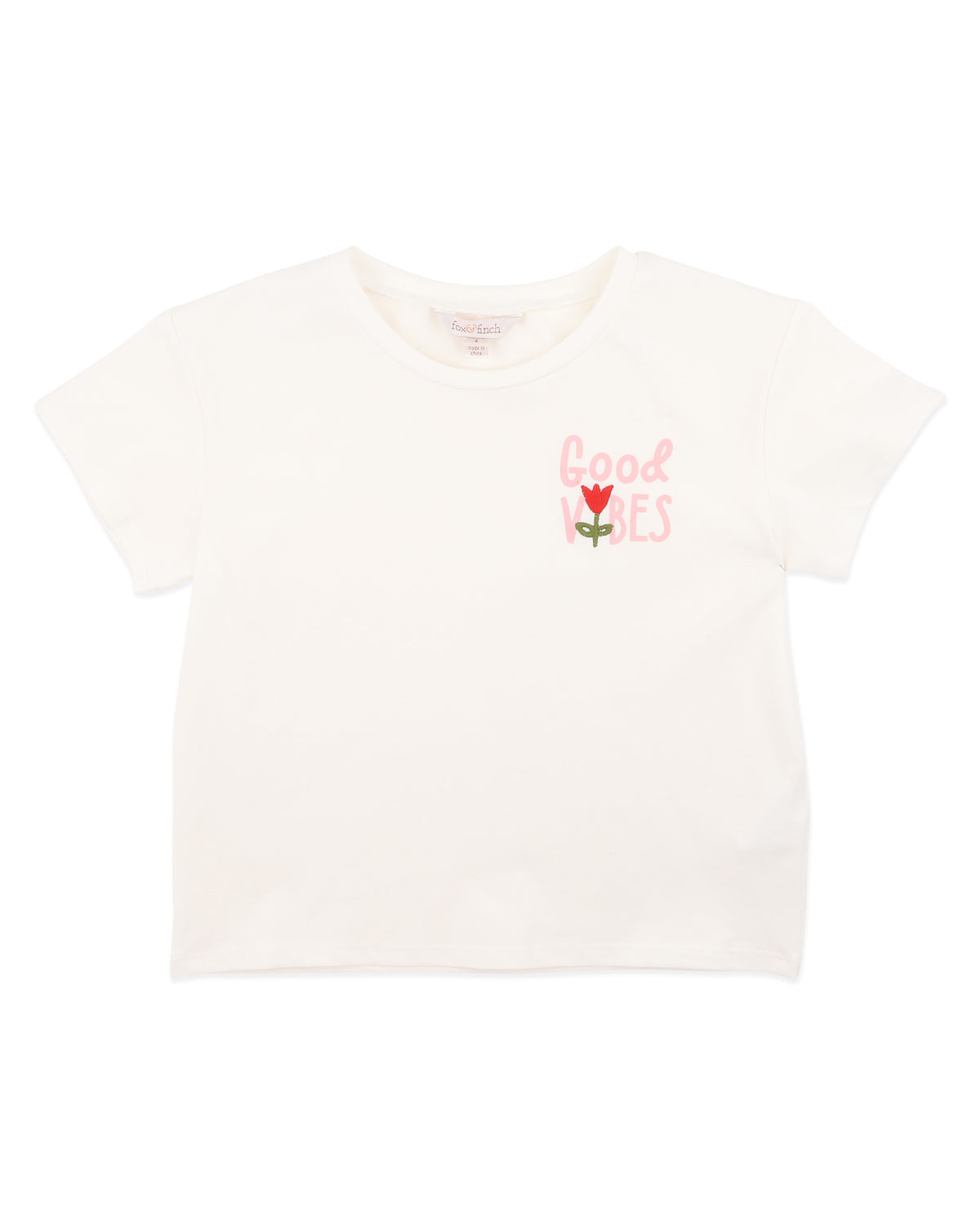 Fo & Finch Sundae Organic Good Vibes Tee