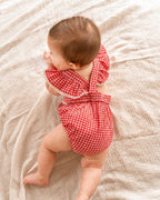 Fox & Finch Sundae Gingham Bodysuit
