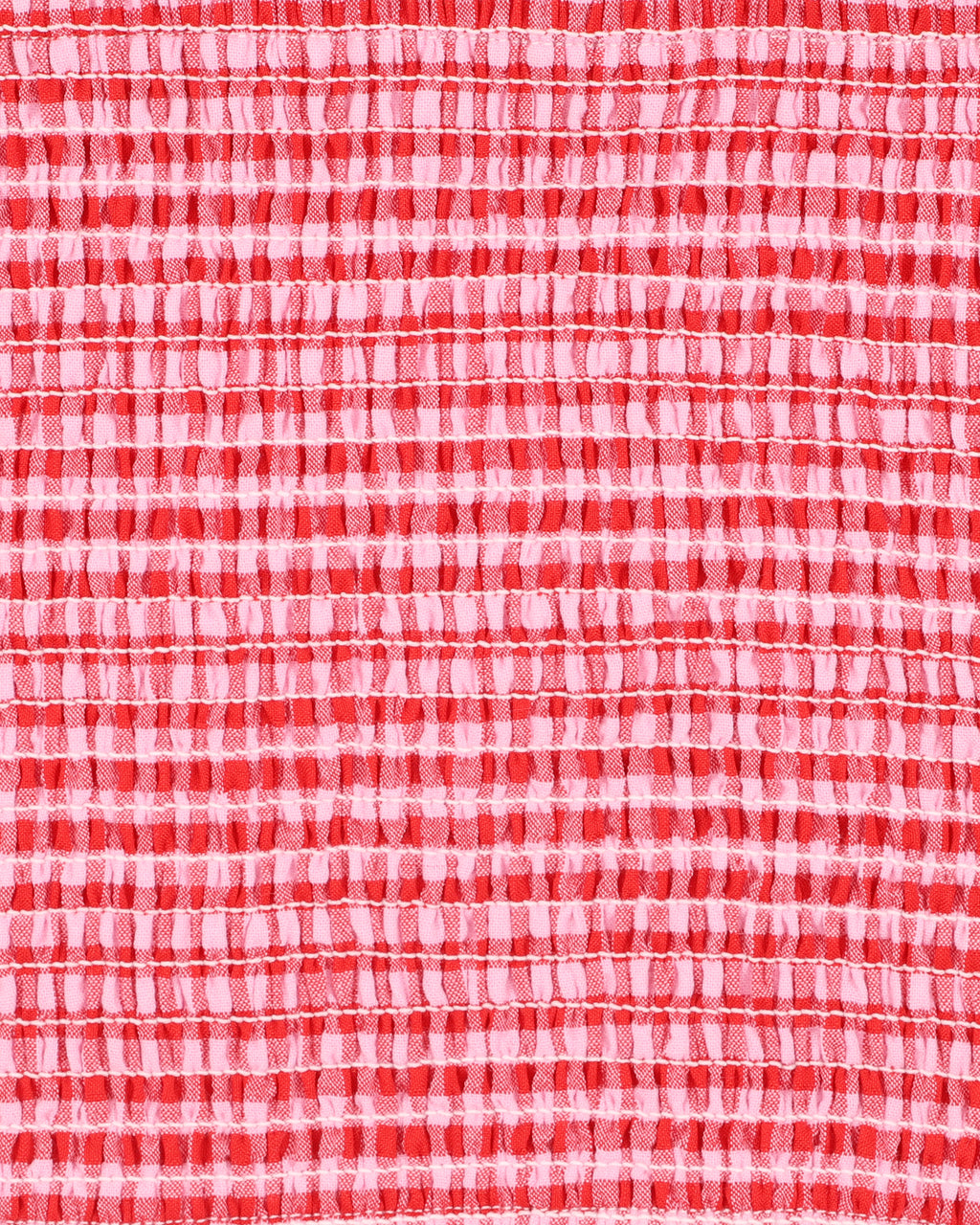 Fox & Finch Sundae Gingham Shirred Top