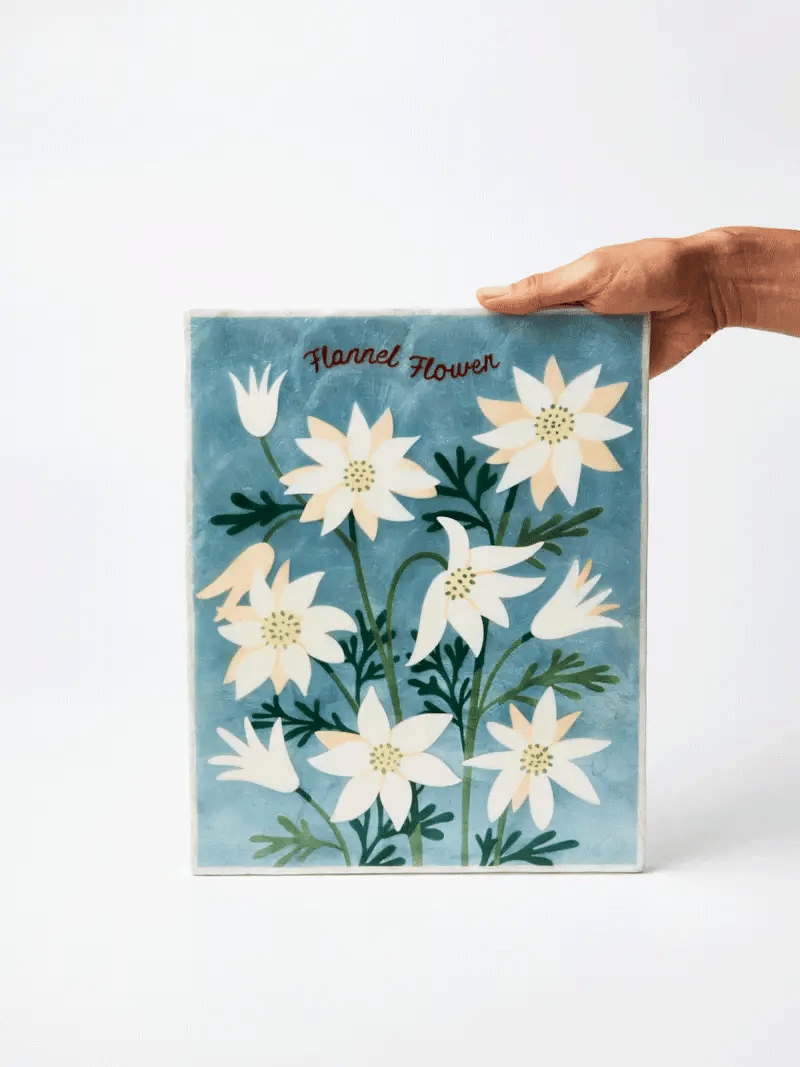 Jones & Co Market Wall Art Flannel