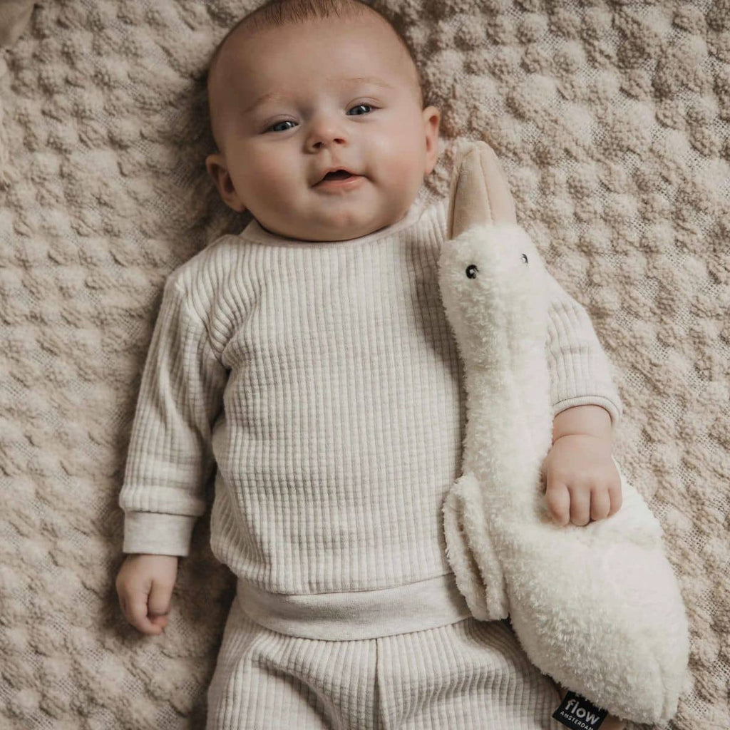 Flow Amsterdam Rechargeable Heartbeat Comforter - Liva Beige