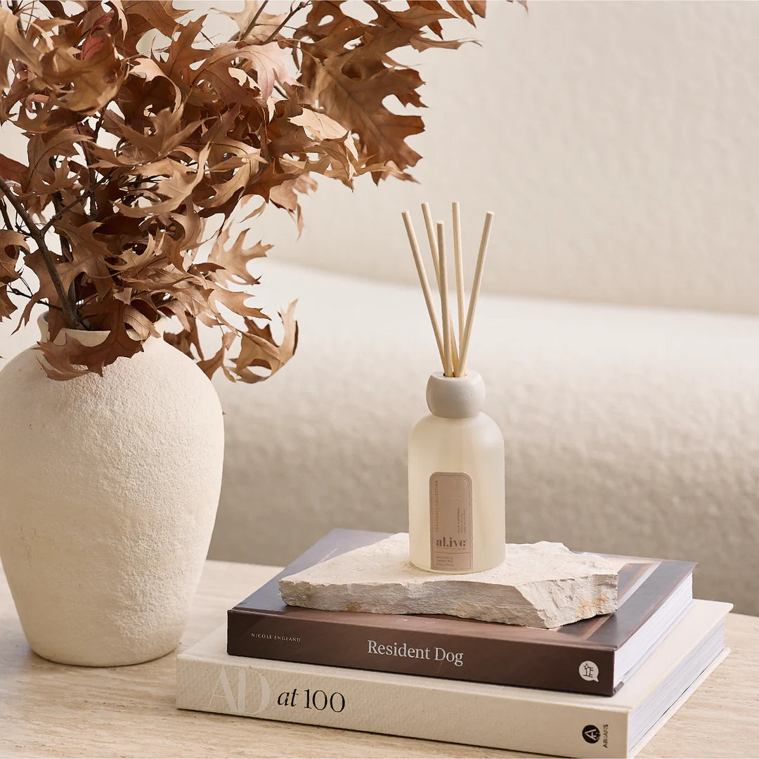Al.ive Body Reed Diffuser- Apricot & Sweet Fig