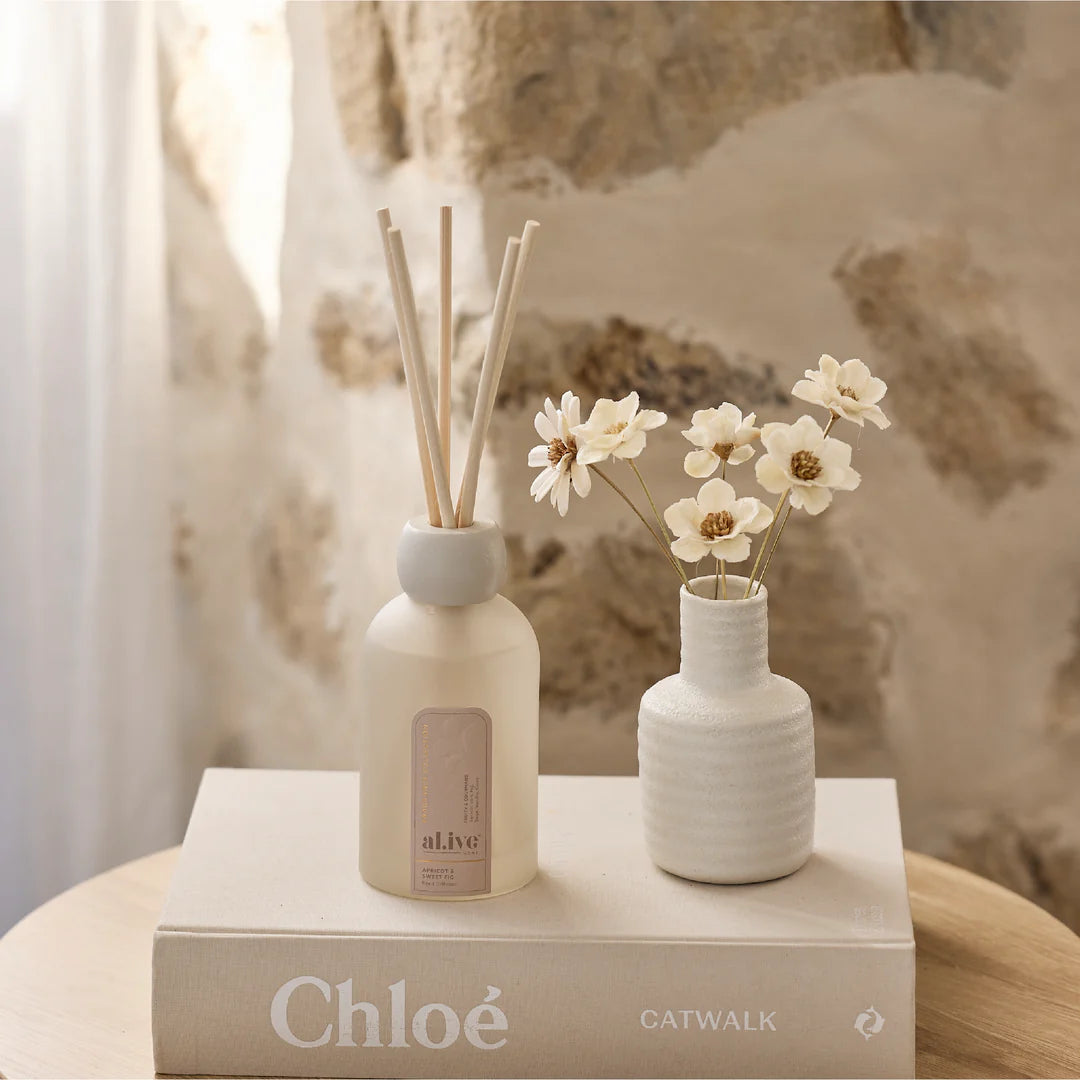 Al.ive Body Reed Diffuser- Apricot & Sweet Fig