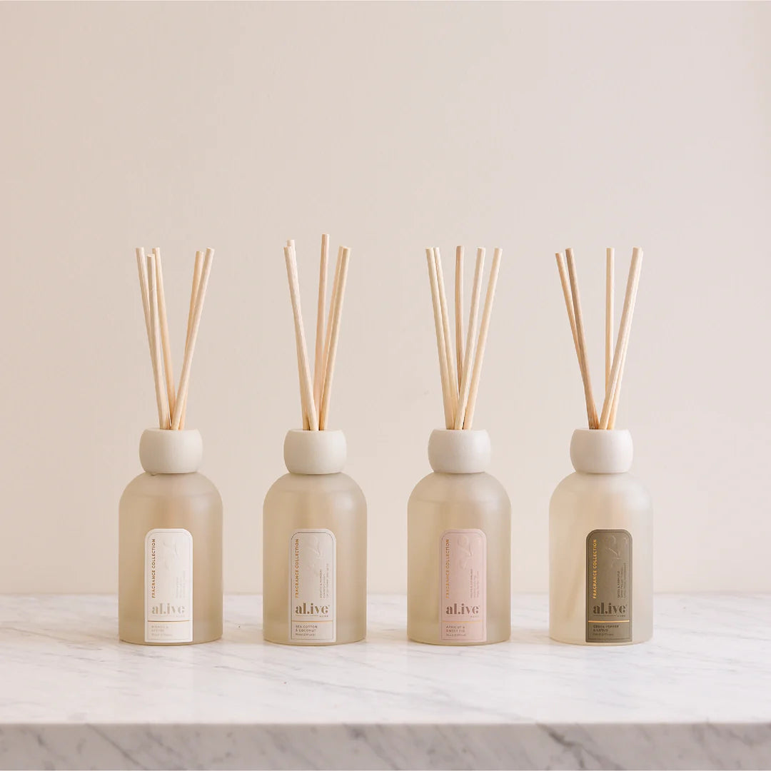 Al.ive Body Reed Diffuser- Mango & Lychee