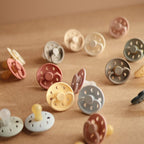 Frigg Moon Pacifier 2 Pack Latex - Assorted Colours