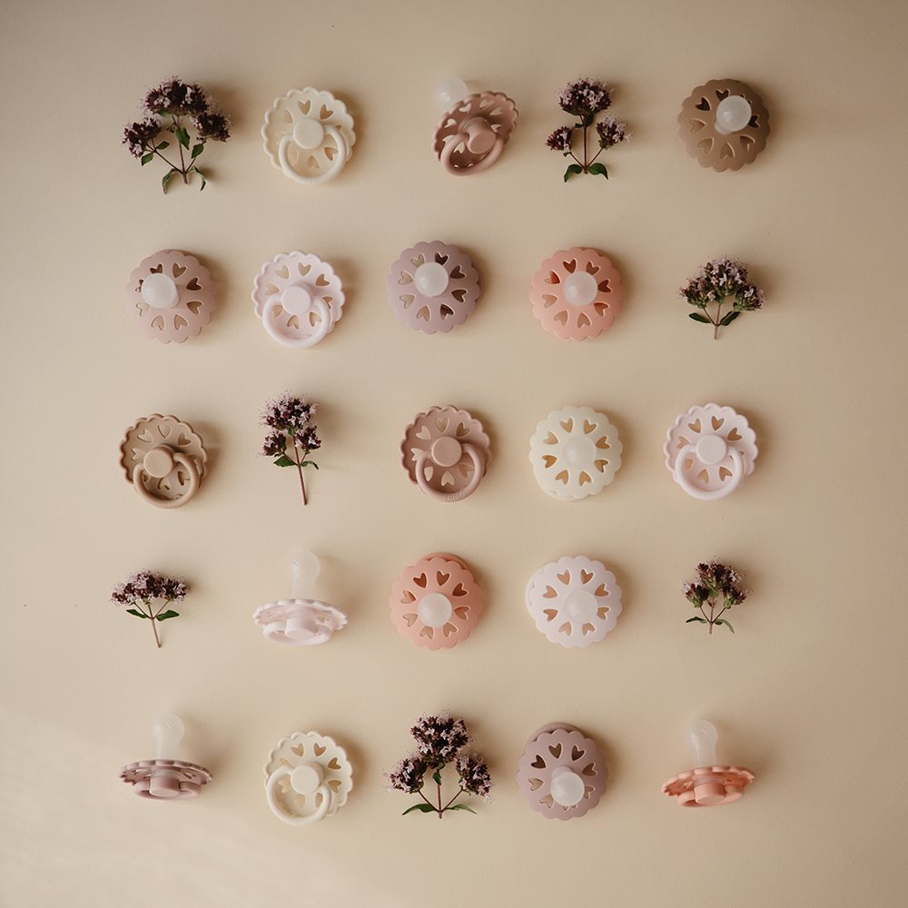 Frigg Fairytale Pacifier 2 Pack Silicone - Assorted Colours