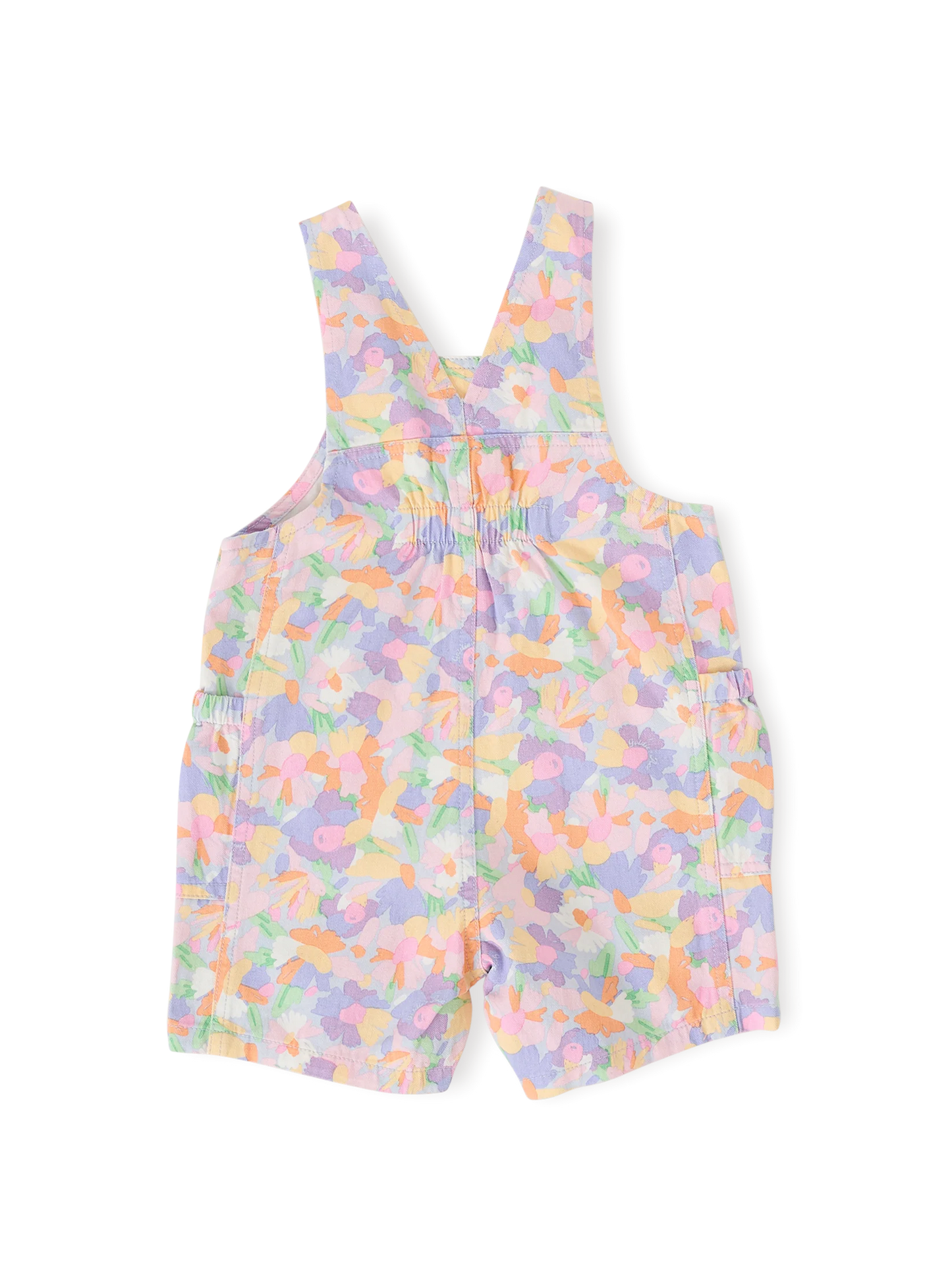 Goldie + Ace Pastel Bouquet James Pocket Overalls