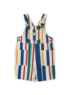 Goldie + Ace 90's Bold Stripe James Denim Pocket Overalls