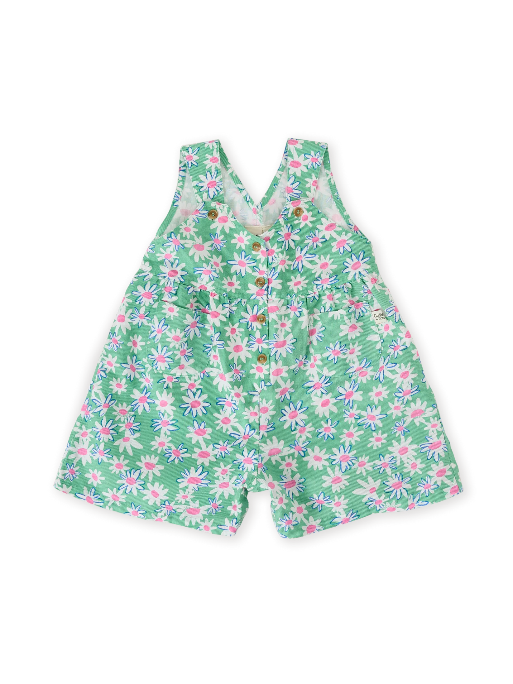 Goldie + Ace Daisy Patch Sara Shortalls