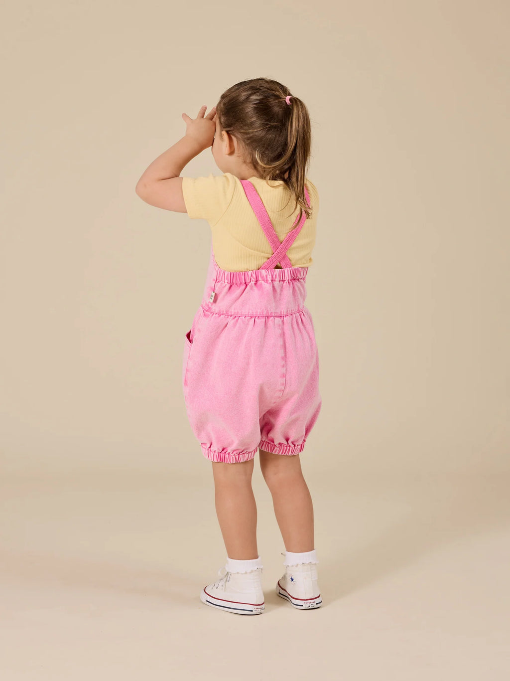 Goldie + Ace Cindy Denim Bubble Overalls