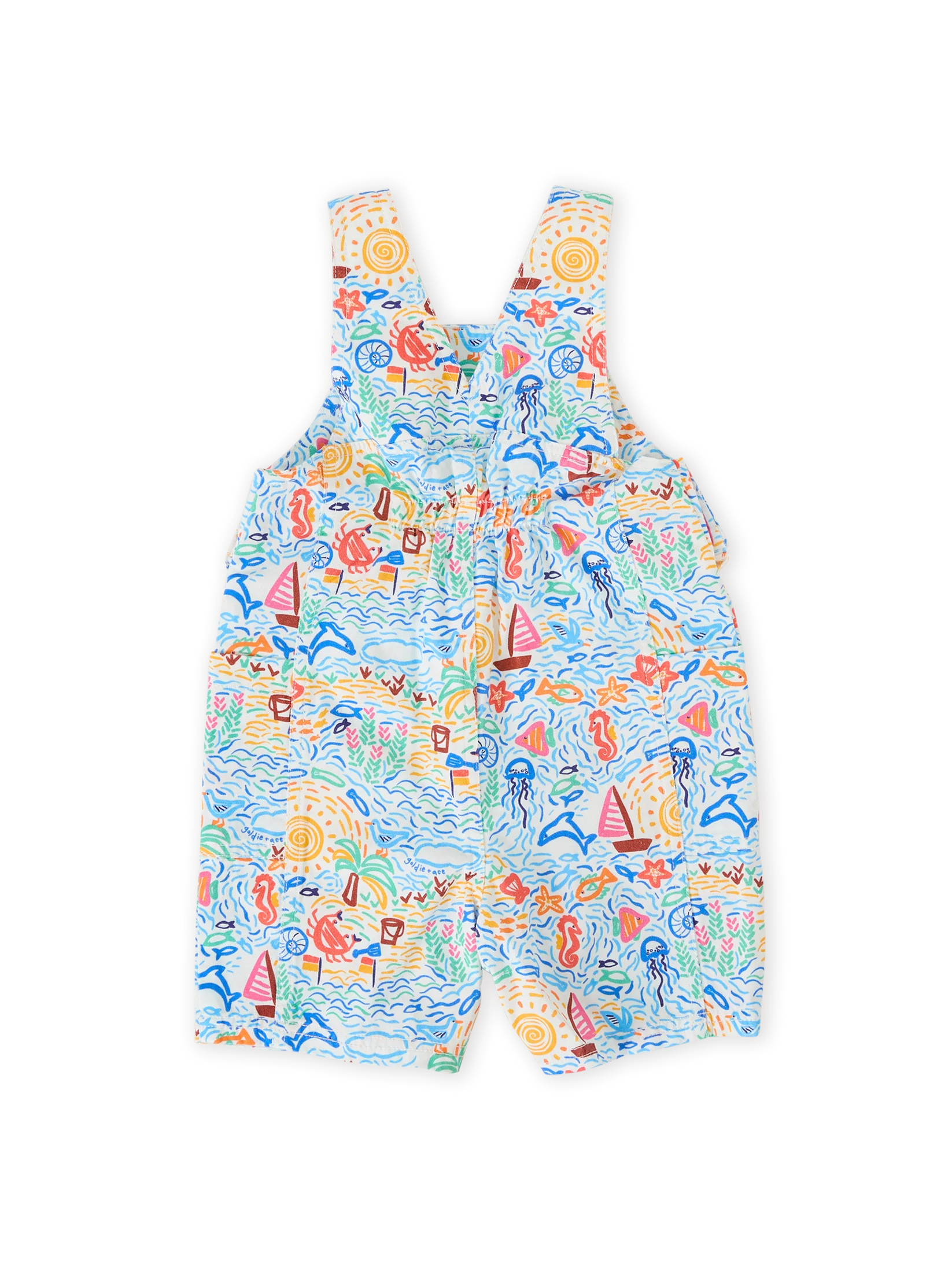 Goldie + Ace Summer Bay James Pocket Overalls
