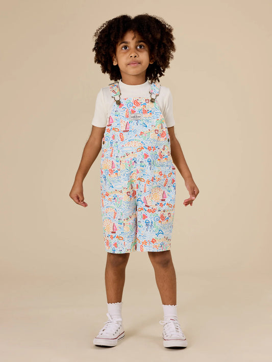 Goldie + Ace Summer Bay James Pocket Overalls