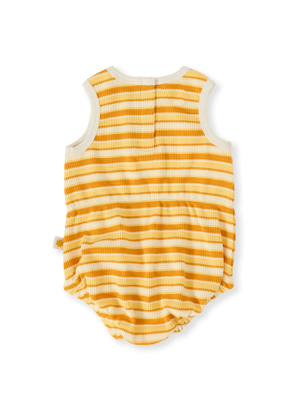 Goldie + Ace Sunshine Stripe Bubble Romper