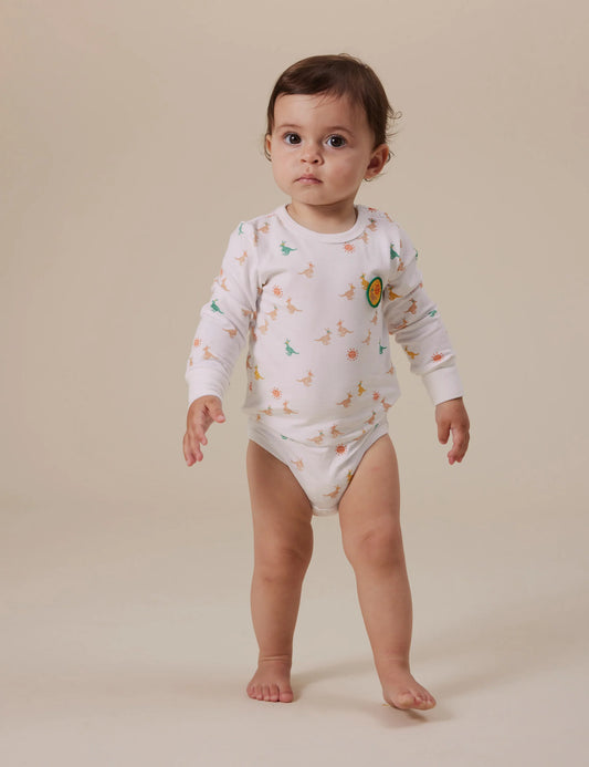 Goldie + Ace Joey Long Sleeve Bodysuit