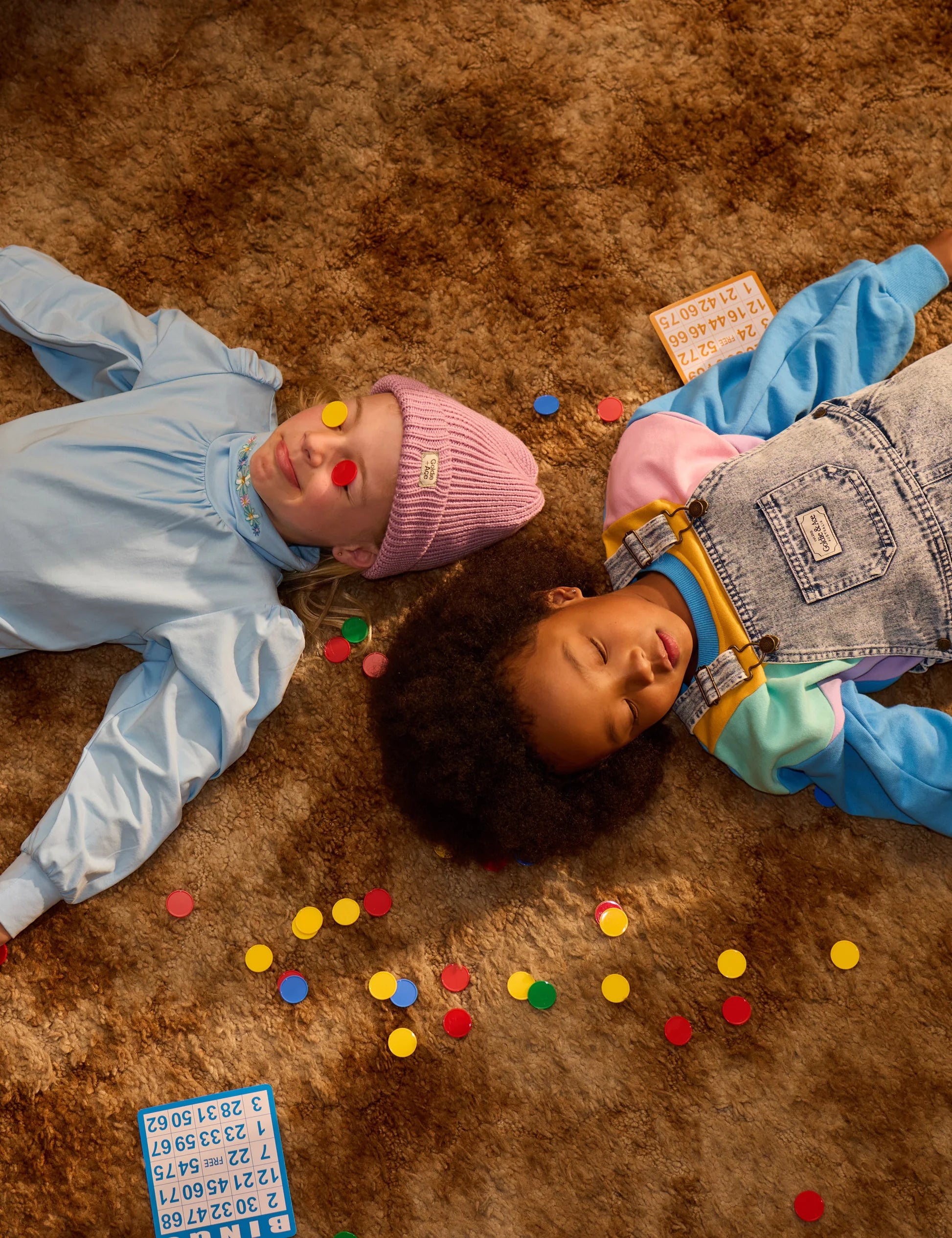 Goldie + Ace Sofia Embroidered Puff Sleeve Skivvy Sky Blue