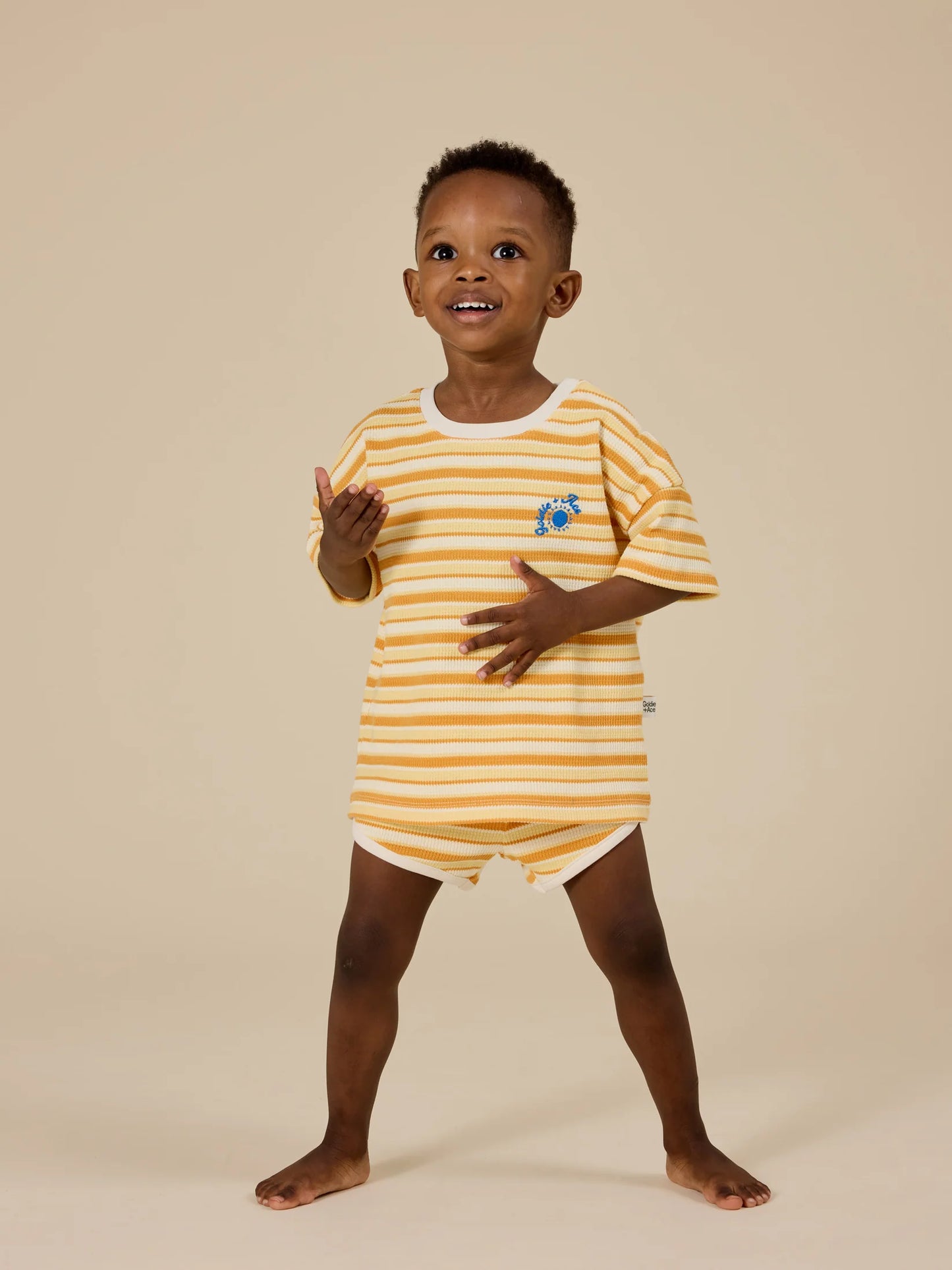 Goldie + Ace Sunshine Stripe Shorts