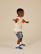 Goldie + Ace Primary Pop Noah Denim Shorts
