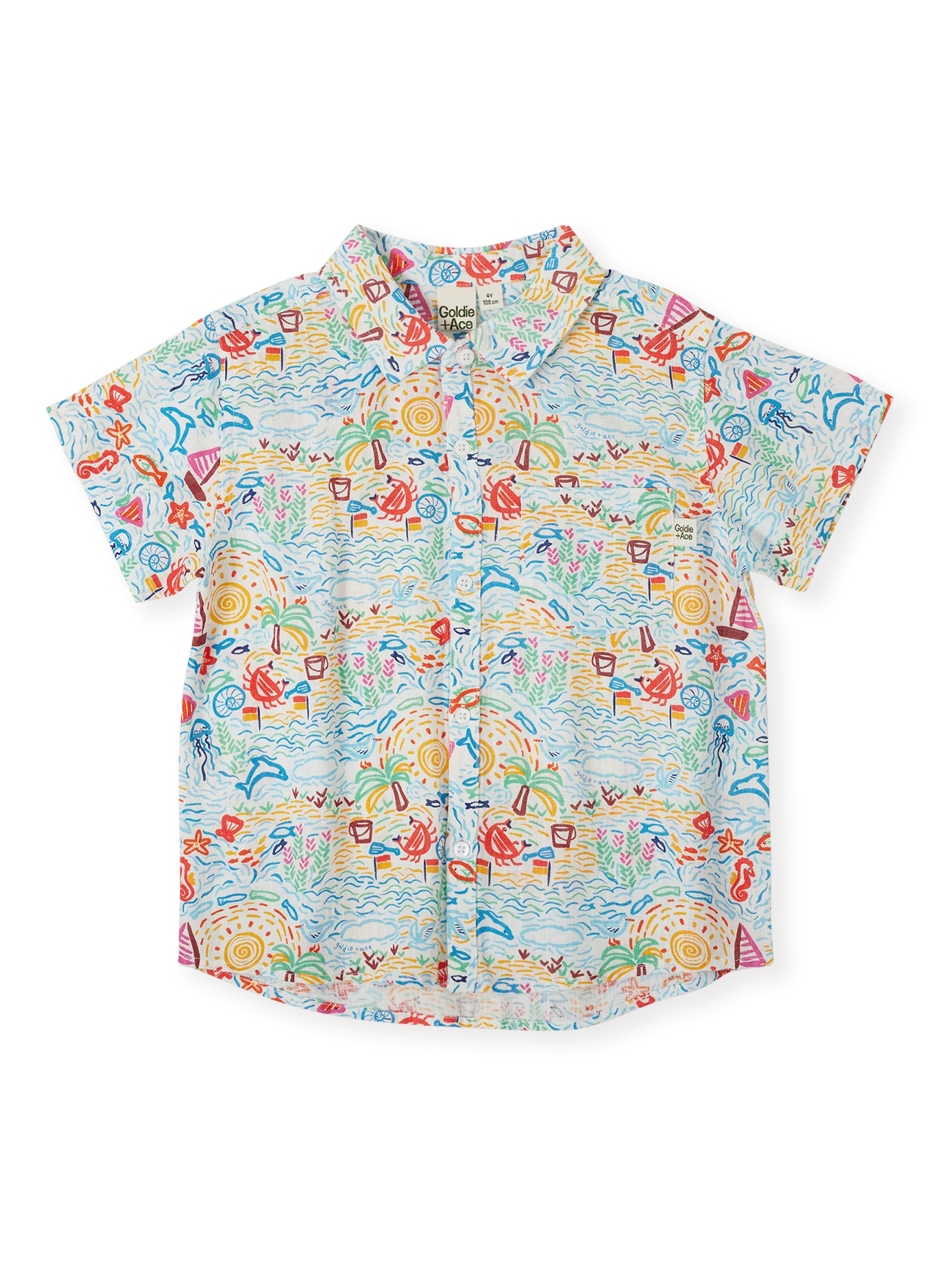 Goldie + Ace Summer Bay Holiday Shirt