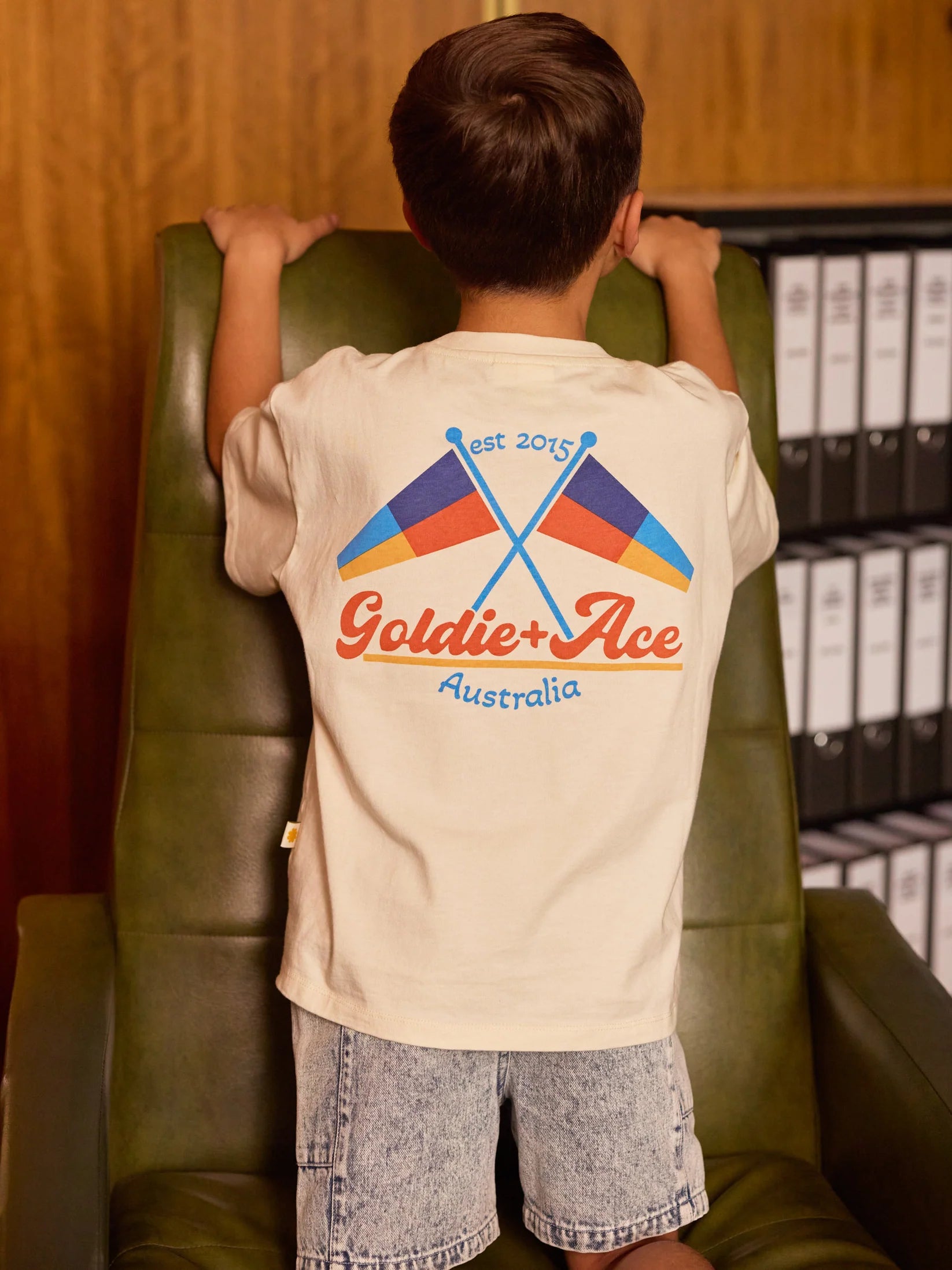 Goldie + Ace Nautical Flag Oversized T-Shirt