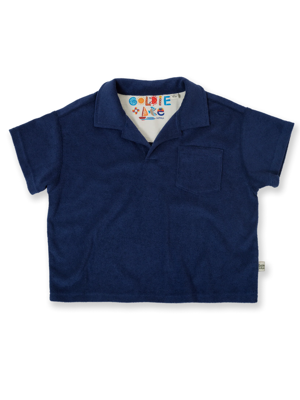 Goldie + Ace Oversized Terry Polo