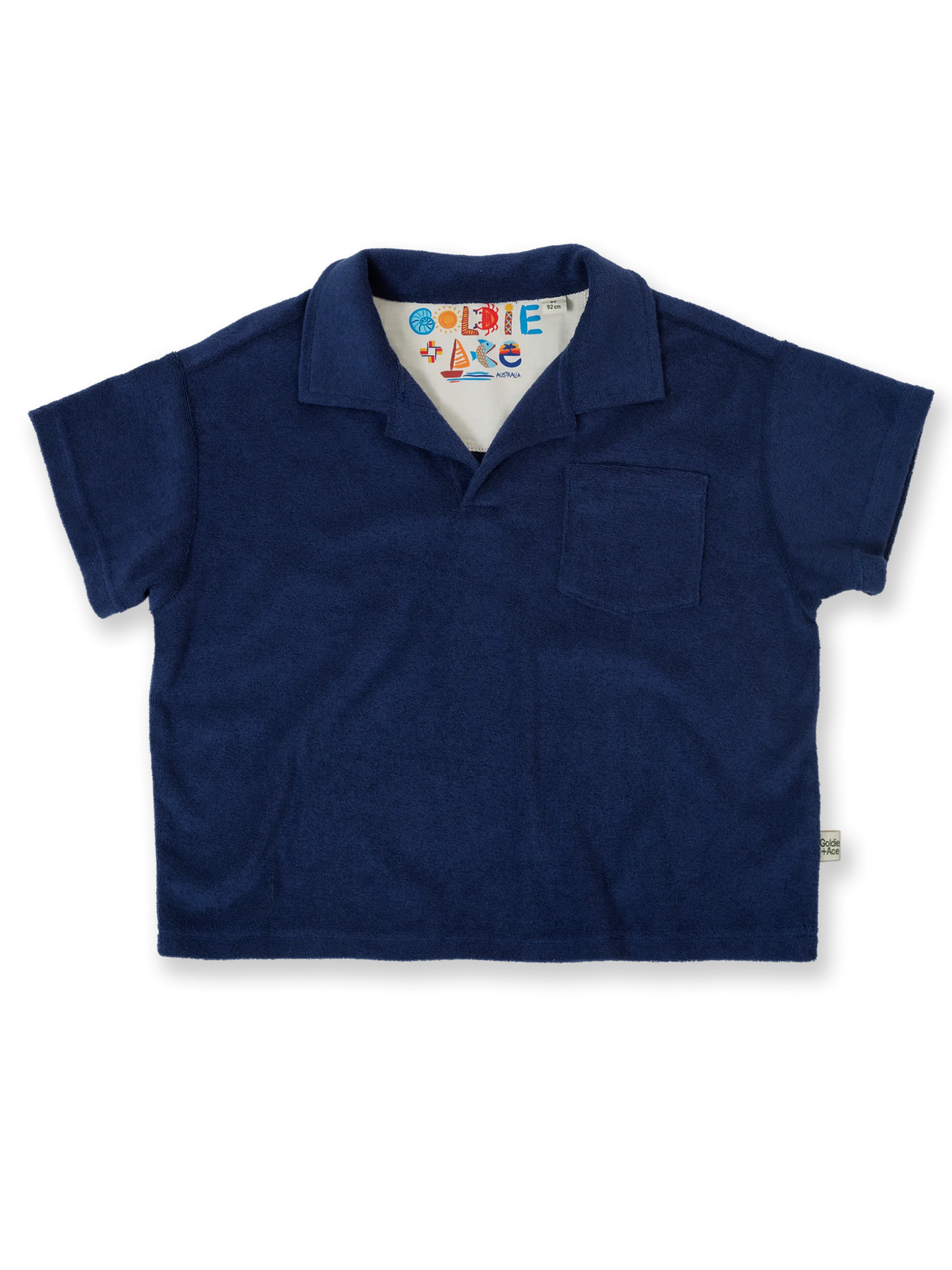 Goldie + Ace Oversized Terry Polo