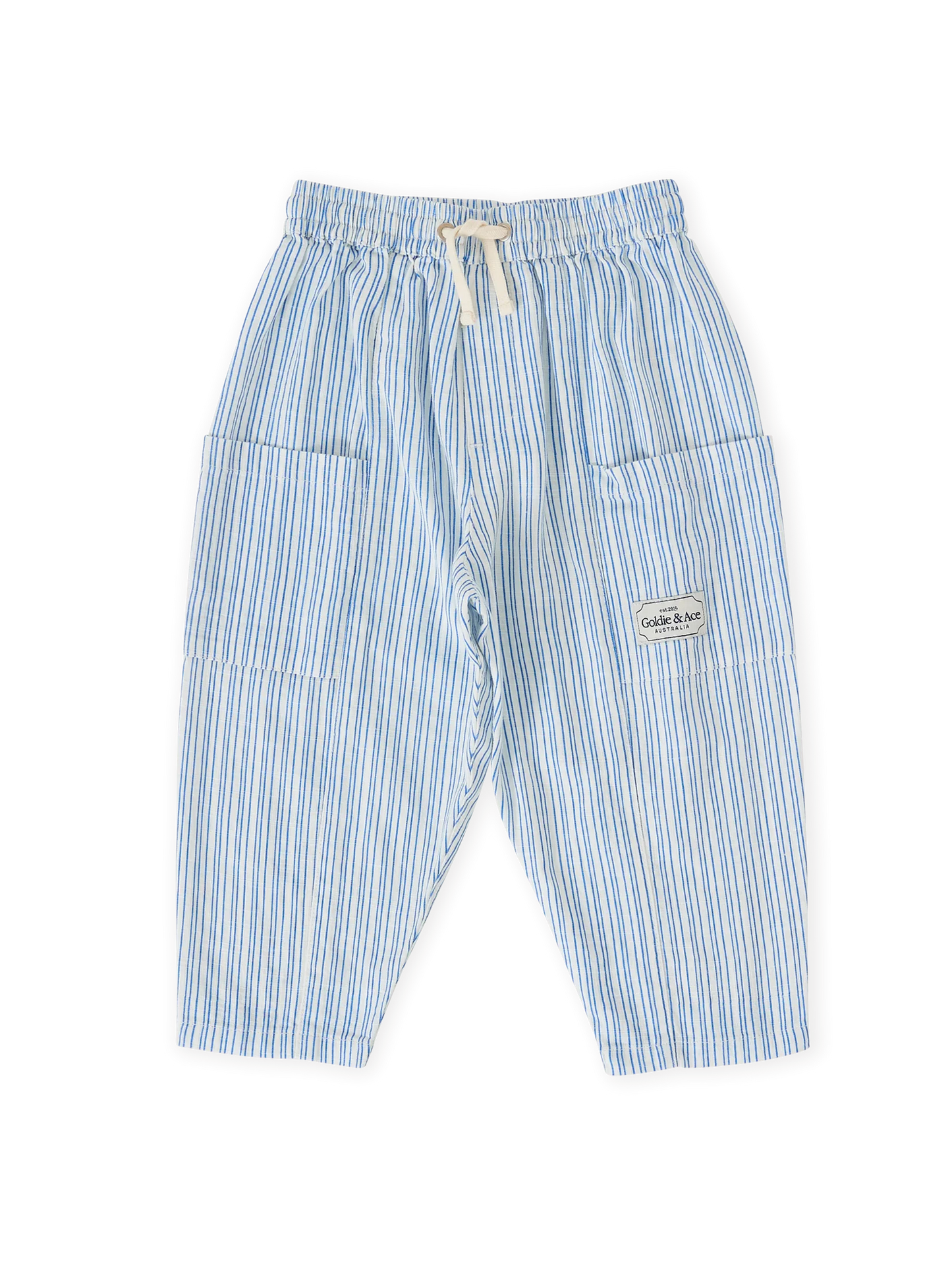 Goldie + Ace Sailor Stripe Kit Linen Pants