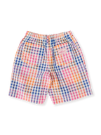 Goldie + Ace Rainbow Gingham Kirby Relaxed Shorts