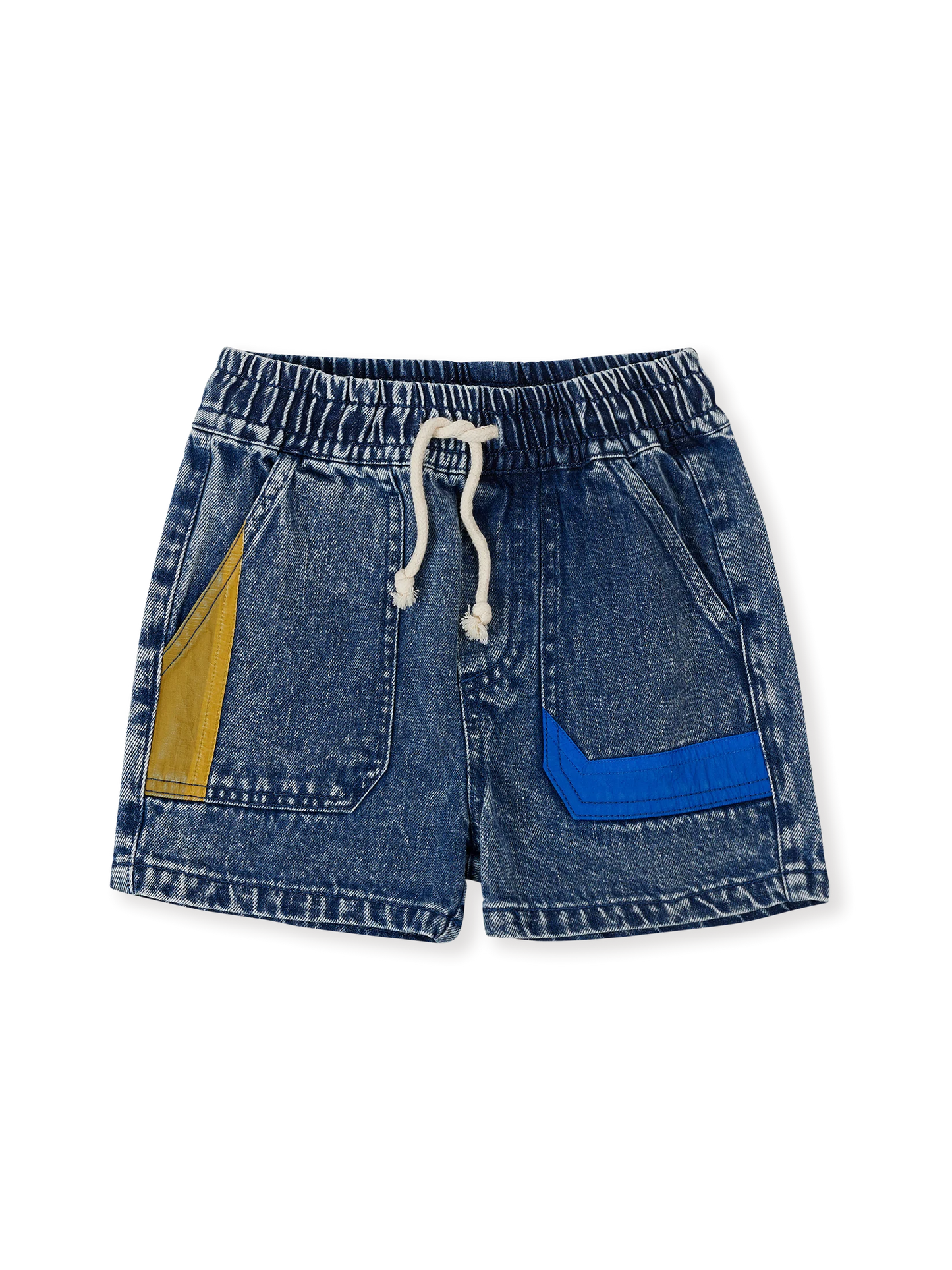 Goldie + Ace Primary Pop Noah Denim Shorts