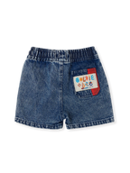 Goldie + Ace Primary Pop Noah Denim Shorts