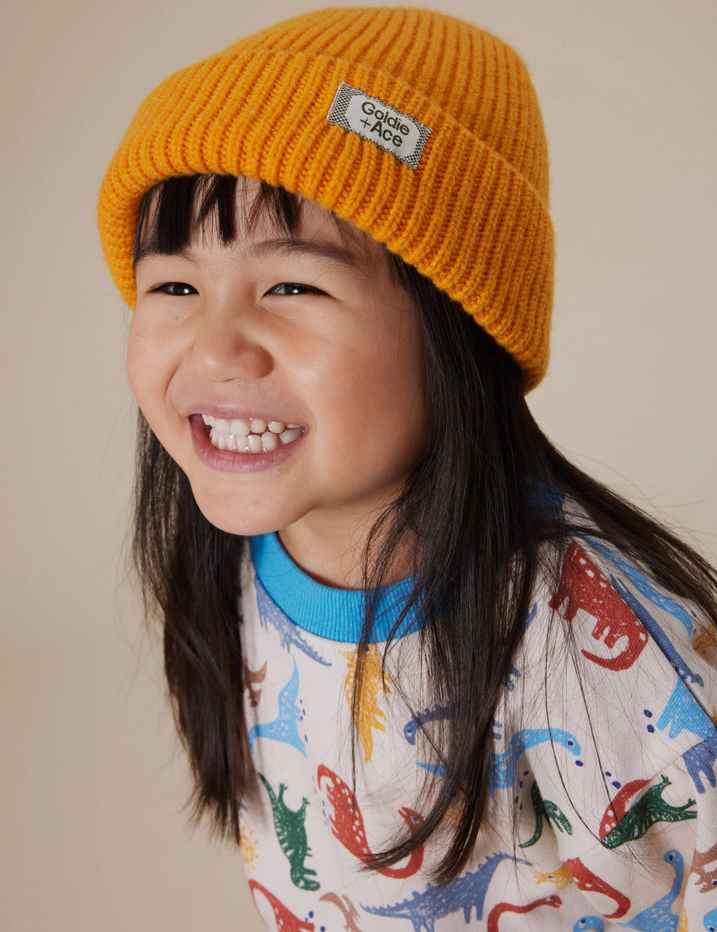 Goldie + Ace Wool Beanie Golden