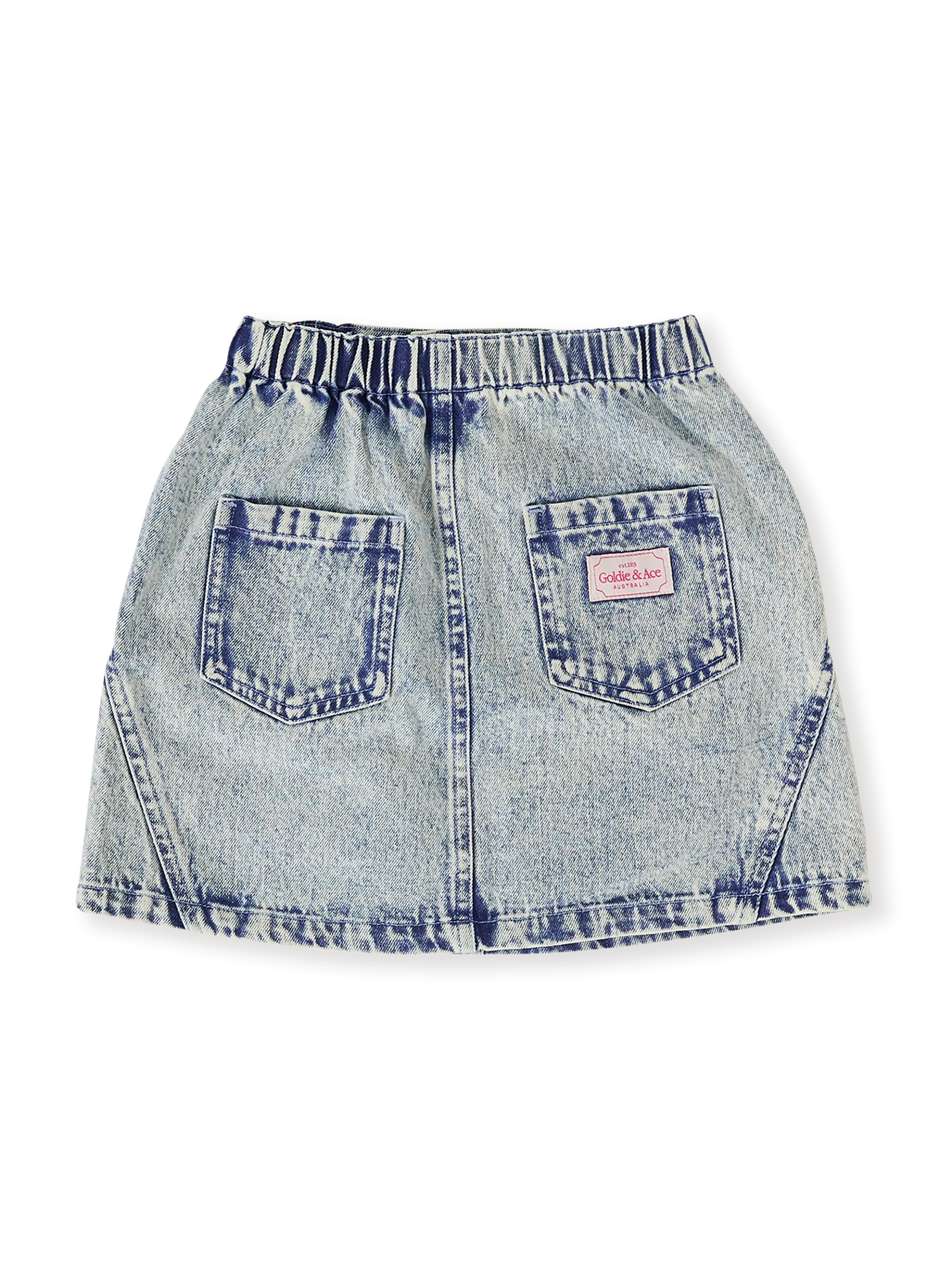Goldie + Ace Esta A-Line Denim Skirt