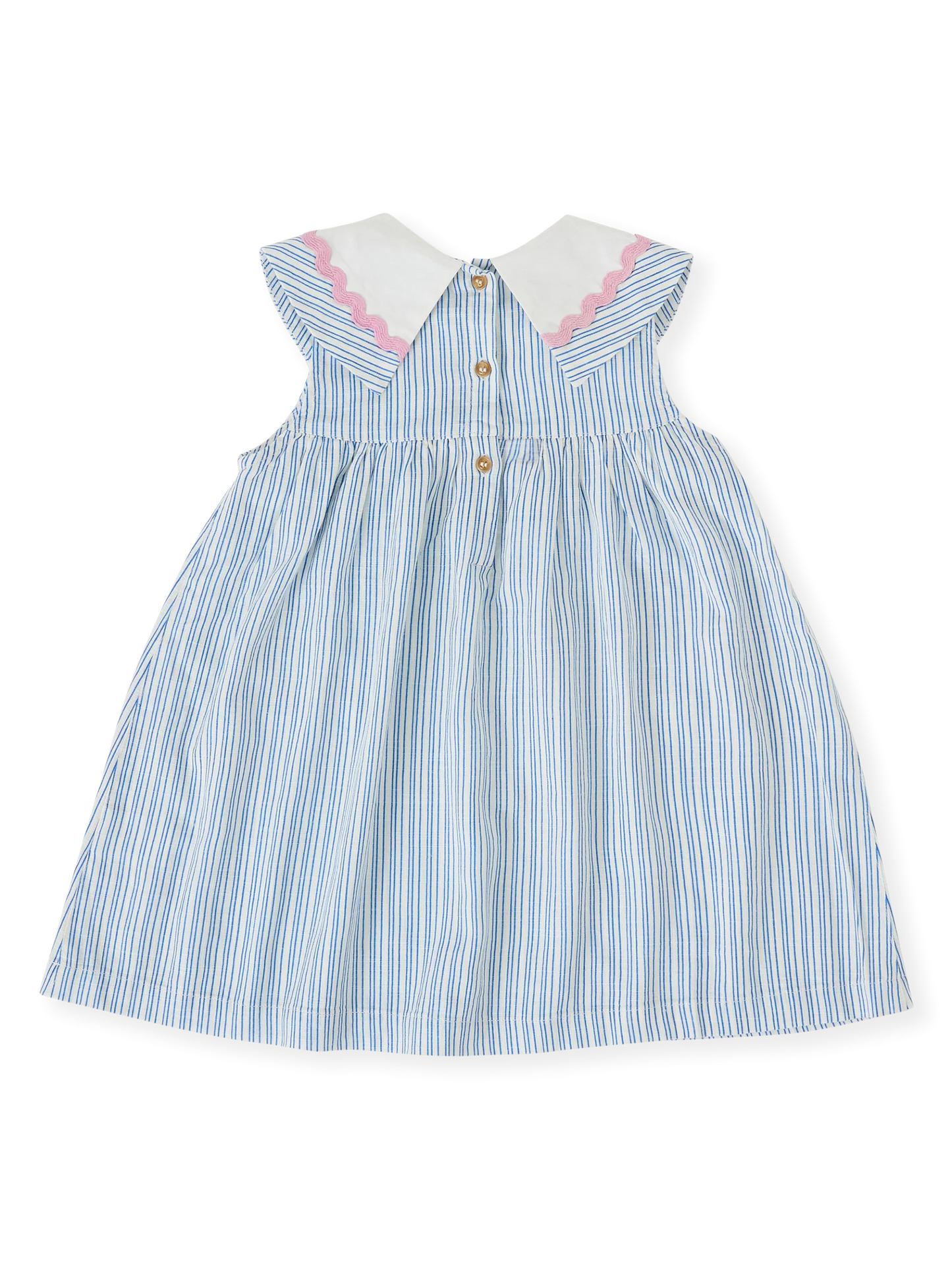 Goldie + Ace Sailor Stripe Lucy Collared Dress