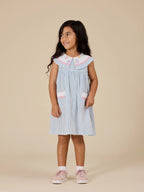 Goldie + Ace Sailor Stripe Lucy Collared Dress