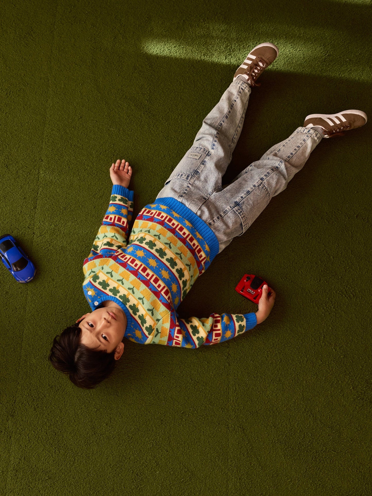 Goldie + Ace Kit Denim Pocket Pant Light Denim