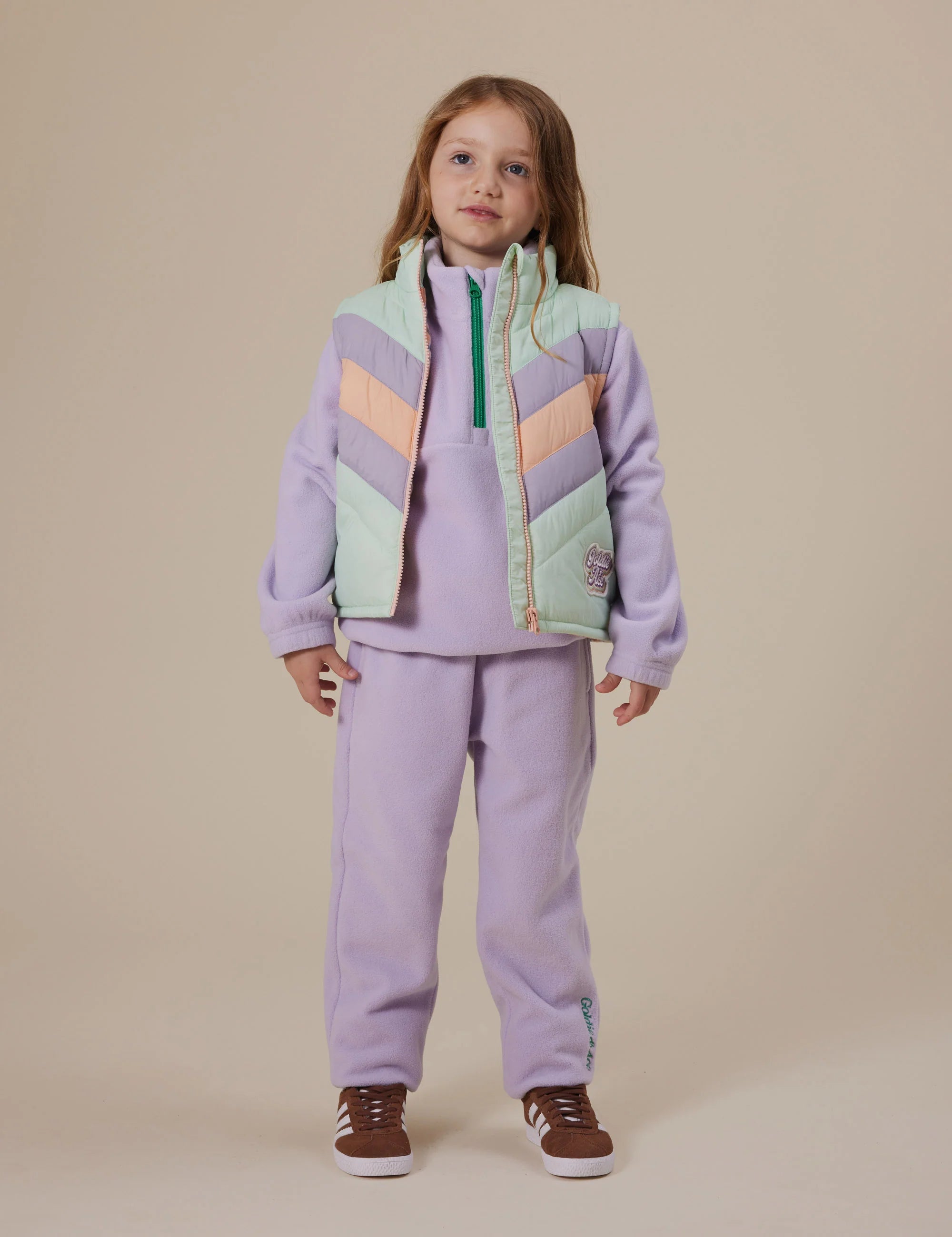 Goldie + Ace Panelled Vest