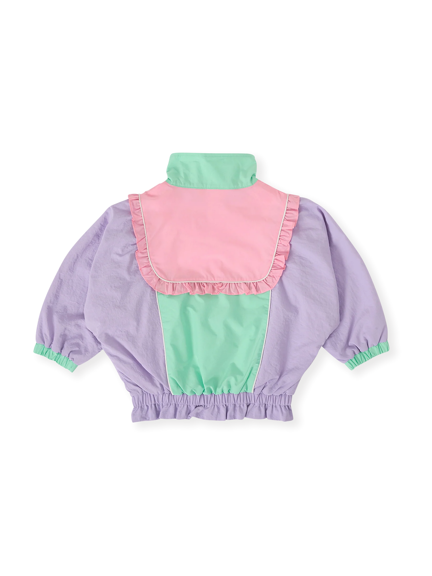 Goldie + Ace Frill Seekers Retro Spray Jacket Peapod