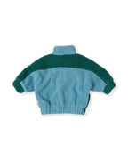 Goldie + Ace Frankie Sherpa Jacket Teal