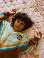 Goldie + Ace Retro Lightweight Spray Jacket Brown